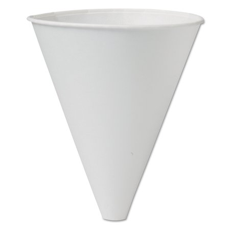 Dart Bare Eco-Forward Treated Paper Funnel Cups, 10oz. White, PK1000 PK 10BFC-2050
